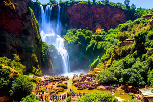 Marrakesch: Ourika-Fluss, Wasserfall-Tour mit Guide & Mittagessen