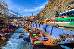 villaggi berberi della Valle dell'Ourika e cascate