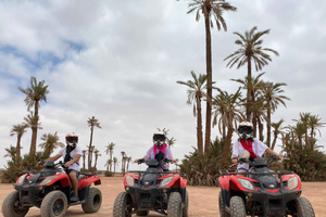 Marrakech : Balade en quad et à dos de chameau