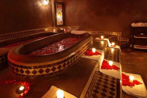 Marrakech : Hammam traditionnel et massage avec transferts à l'hôtel