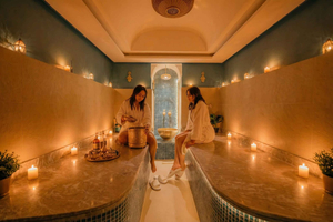 40 minutter i hammam og 1 times massasje på Aqualine Wellness Center