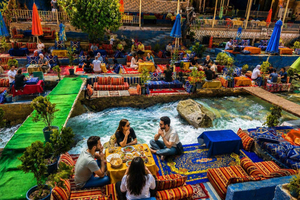 Marrakech : montagnes de l'Atlas, cascades de l'Ourika, déjeuner et guide