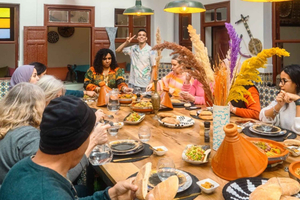 Marrakesh: Marokkansk matlagingskurs med lokal kokk ⭐