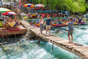 Marrakech : visite de la vallée de l'Ourika, de l'Atlas et des cascades