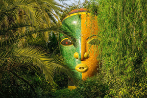 Marrakech : excursion 1 jour : cascade d'Ourika, déjeuner et jardin Anima