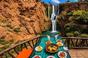 Ouzoud Waterfalls Guided Hike, Boat Ride & Lunch
