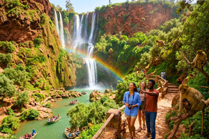 Ouzoud Waterfalls, Guided Hike Boat Trip + Lunch