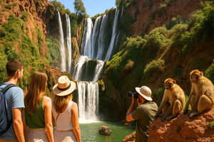 Ouzoud Waterfalls, Guided Hike, Lunch+ Boat Trip