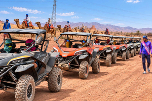 Marrakesch: Buggy-Tour im Palmenhain mit Kamelritt und Tee