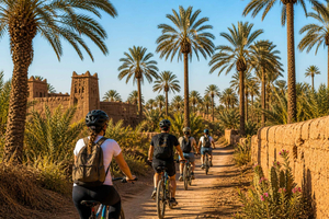 Marrakech : excursion à vélo dans la Palmeraie et thé berbère