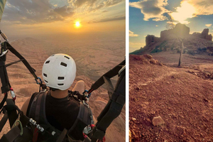tour en parapente por el Atlas con vídeo y quad