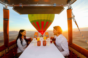 Royal Private Balloon Gourmet Experience