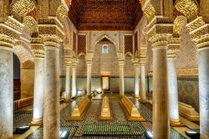 tour delle Tombe Sadiane, del Palazzo El Bahia e del suk della Medina