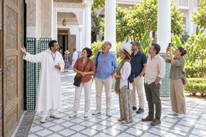 Marrakech : visite des tombeaux Saadiens, du palais de la Bahia, de la Kasbah et de la médina