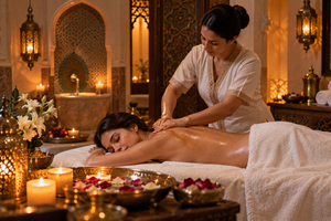 Marrakesch: Traditioneller Hammam & Massage mit Abholung