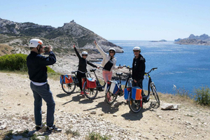 Calanques Landausflug Elektrofahrrad Tagestour