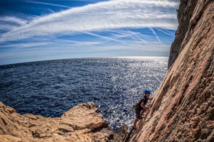 Oppdagelsesklatring i Calanques i nærheten av Marseille