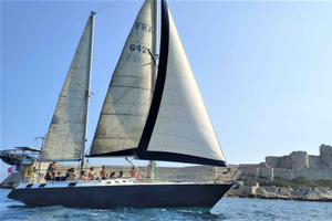 zeiltocht door de Calanques van Frioul met zwemmen