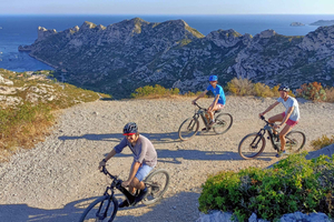 Von Marseille aus: Calanques-Nationalpark E-Mountainbike Tour