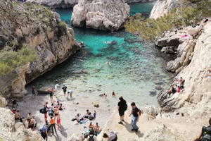 Marsiglia: Escursione guidata al Parco Nazionale delle Calanques con picnic