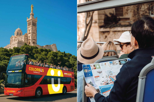 Marseille: Hop-On/Hop-Off-Bustour durch die Stadt