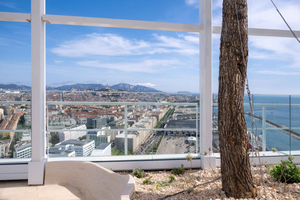Marsella: entrada para la terraza panorámica del Sky Center.