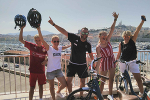 Marsella: Tour de medio día en bicicleta eléctrica desde el puerto de cruceros