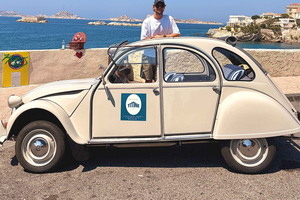 Marseille im 2CV – 1-stündige Panoramatour vom Alten Hafen zur Bonne Mère