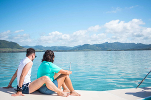 Catamaran Cruise to Ile aux Cerfs with BBQ Lunch