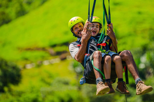 Mauricio: ¡10 aventuras de vuelo en el parque Vallé Adventure!