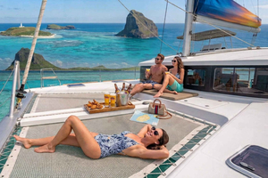 Mauritius Catamaran Cruise: 3 North Island with Lunch Drinks