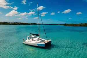 Mauritius: Private Katamaran Tour zur île aux Cerfs