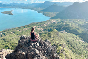 Guidet vandretur og bestigning af Le Morne-bjerget ved solopgang