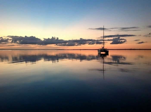 Solnedgang & Dinner Catamaran Cruise til Ile aux Aigrettes med Island Hopper