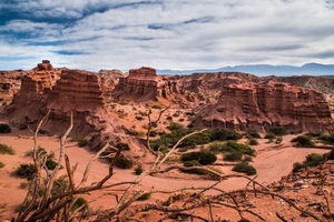 Inca Trail in Quebrada de Las Conchas