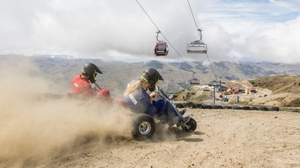 Mountain Carting bij Cardrona