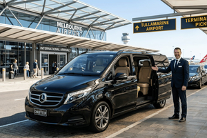 Melbourne: Prywatny transfer z lotniska MEL do centrum miasta
