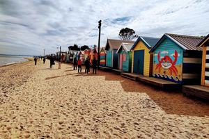 Excursão em pequenos grupos em Melbourne (van e caminhada) com Beach Boxes