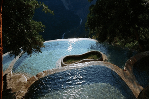Camp Under the Stars in the Glory of Tolantongo from Mexico City