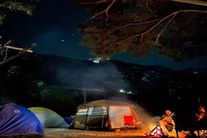 Camp Under the Stars in the Glory of Tolantongo from Mexico City