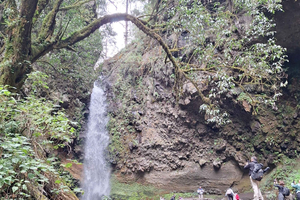 Mexico City: Bubble Waterfall Private Hike with Pickup