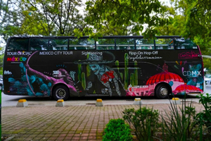 Mexico City: Hop-On Hop-Off Sightseeing Bus Tour