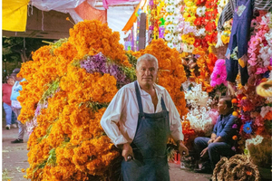 Ciudad de México: tour nocturno de comida y flores en el mercado de Jamaica