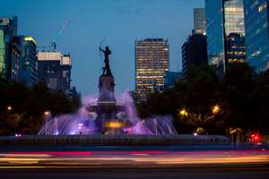 Mexico City: Night Bus Tour with Travel Insurance