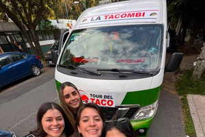 Mexiko-Stadt: Taco-Verkostungstour mit Van-Fahrt & Souvenir
