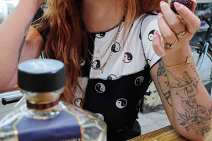 Mexico City: Tequila vs Mezcal - At an Exotic Market's Stall