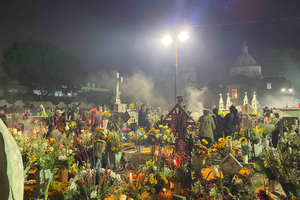 Mixquic Day of the Dead Celebration from Mexico City