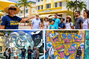 3 dzielnice w 1 wycieczce: South Beach, Design District i Wynwood (po francusku / 3 godz. 30 min.)