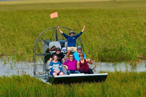 90 Minute Miami Everglades Semi Private Airboat Tour