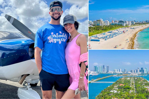 Miami Beach: tour aéreo privado de 50 minutos